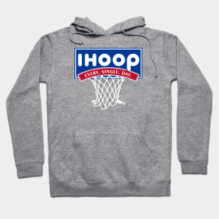 Basketball Hoodie - IHOOP by YourLuckyTee